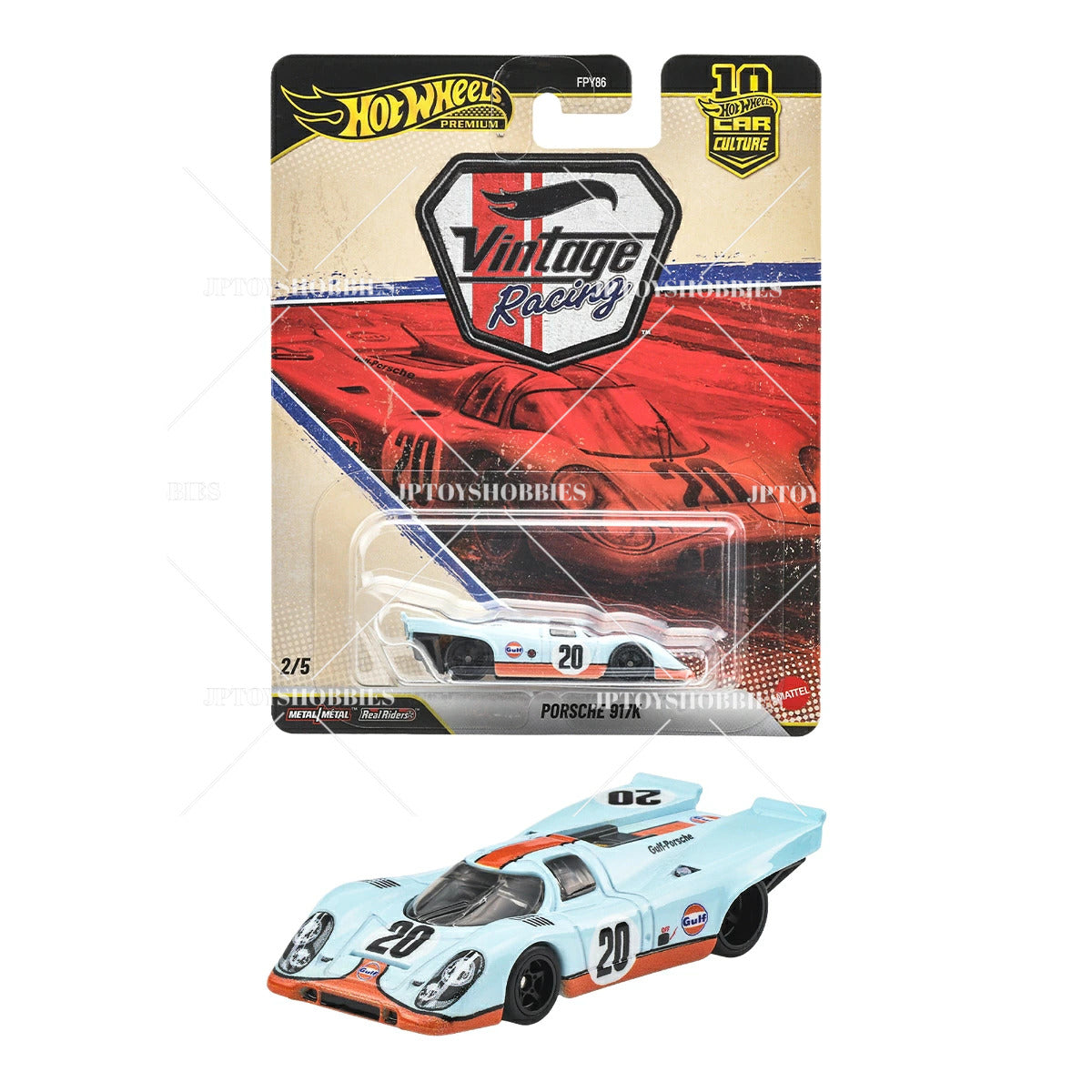 PRE-ORDER Hot Wheels Premium Car Culture Vintage Racing Porsche 917K【HVR002】