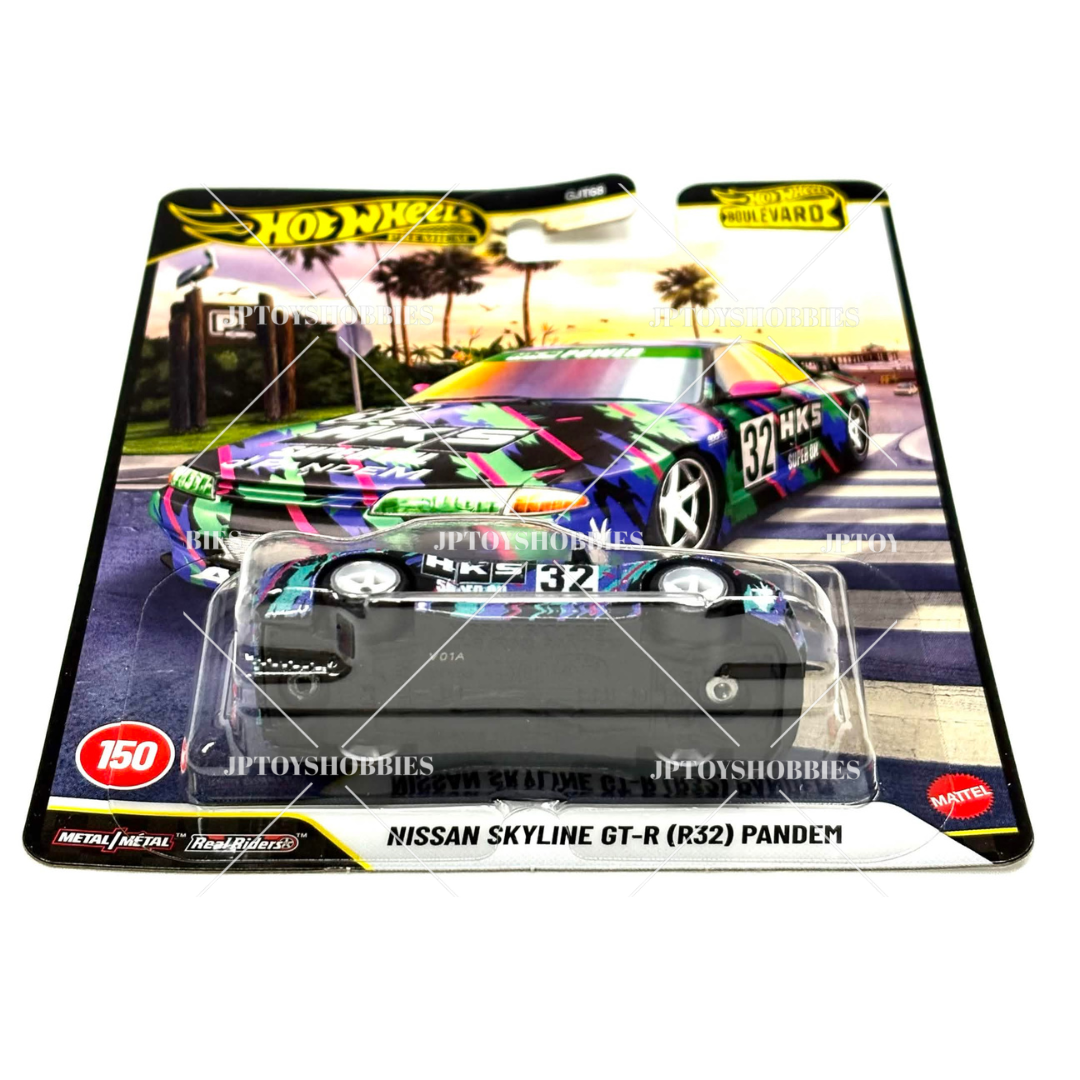 Hot Wheels Premium Boulevard Nissan Skyline GT-R (R32) Pandem【HBV065】