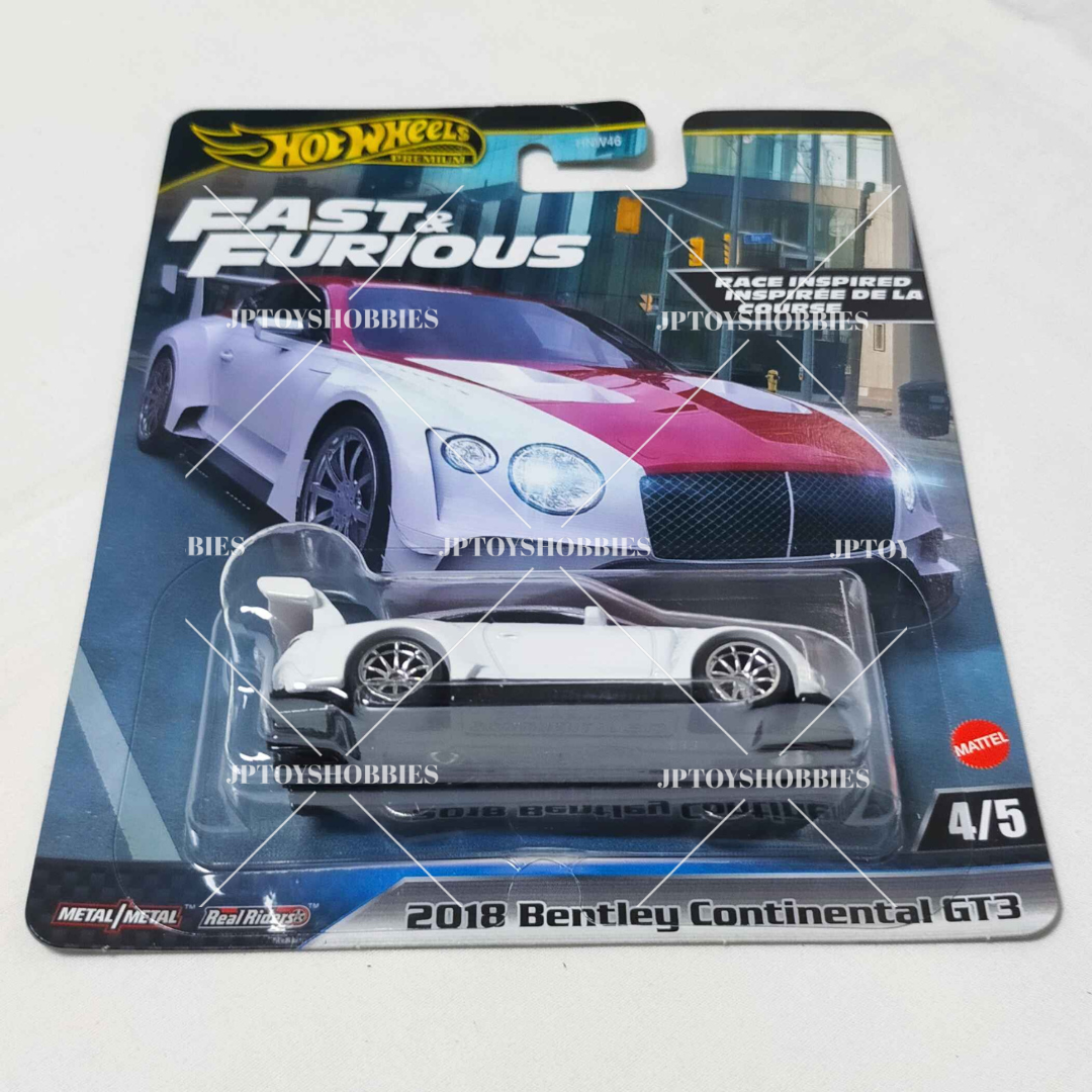 Hot Wheels FAST & FURIOUS 2018 Bentley Continental GT3【HFF018】