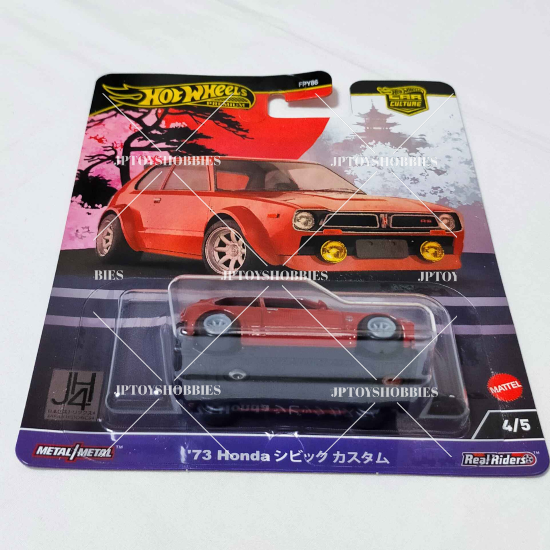 Hot Wheels Car Culture Japan Historics 4 ’73 HONDA CIVIC CUSTOM【HJH004】