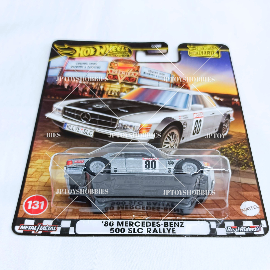 Hot Wheels Premium Boulevard'80 Mercedes-Benz 500 SLC Rallye【HBV046】