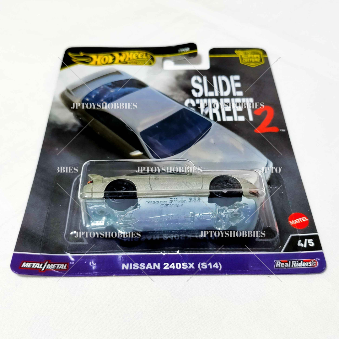 Hot Wheels Car Culture Slide Street Nissan 240SX (S14)【HSS004】