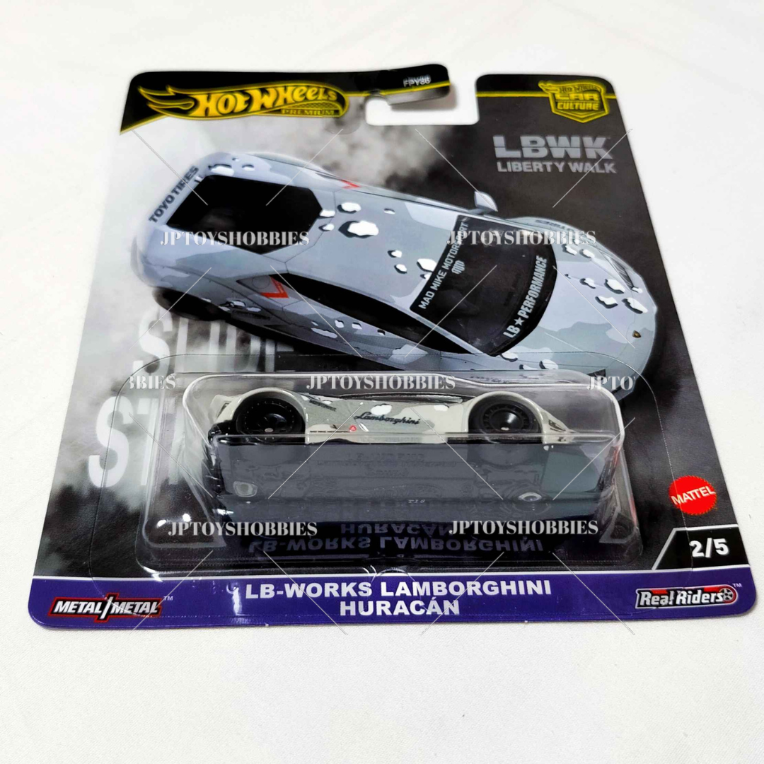 Hot Wheels Car Culture Slide Street Liberty Works Lamborghini Huracan【HSS002】