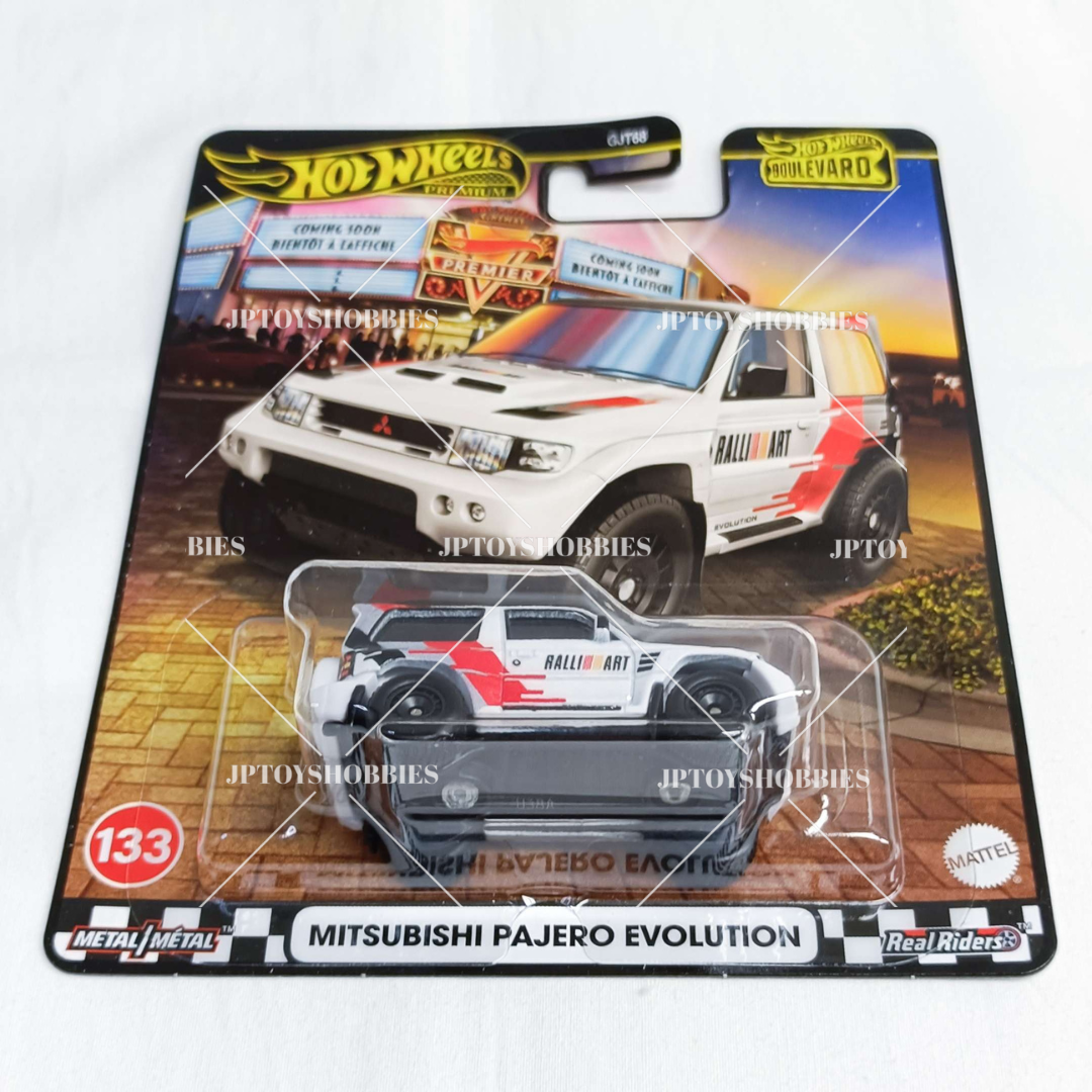 Hot Wheels Premium Boulevard Mitsubishi Pajero Evolution【HBV048】