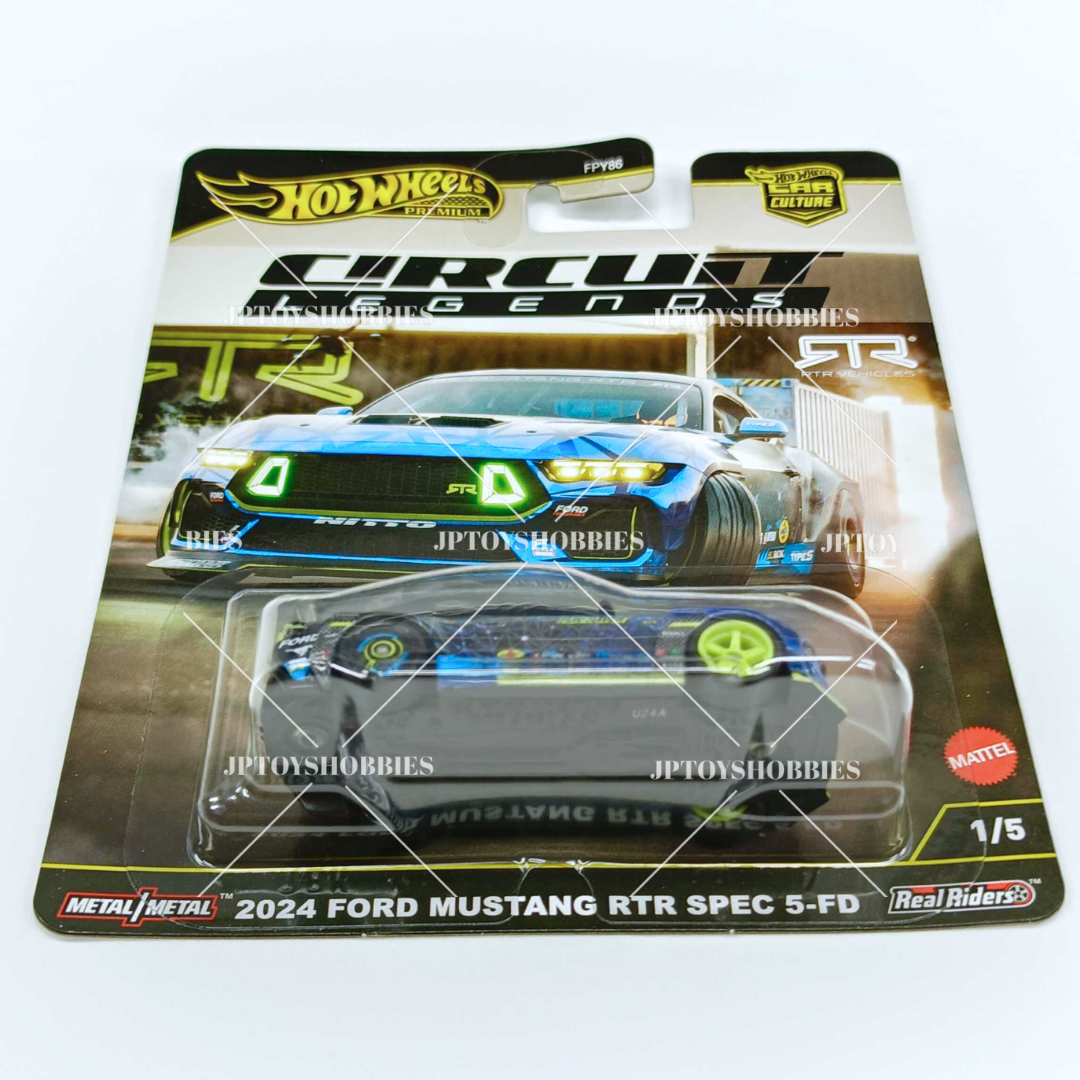Hot Wheels Premium Car Culture Circuit Legends 2024 Ford Mustang RTR Spec 5-FD【HCL001】