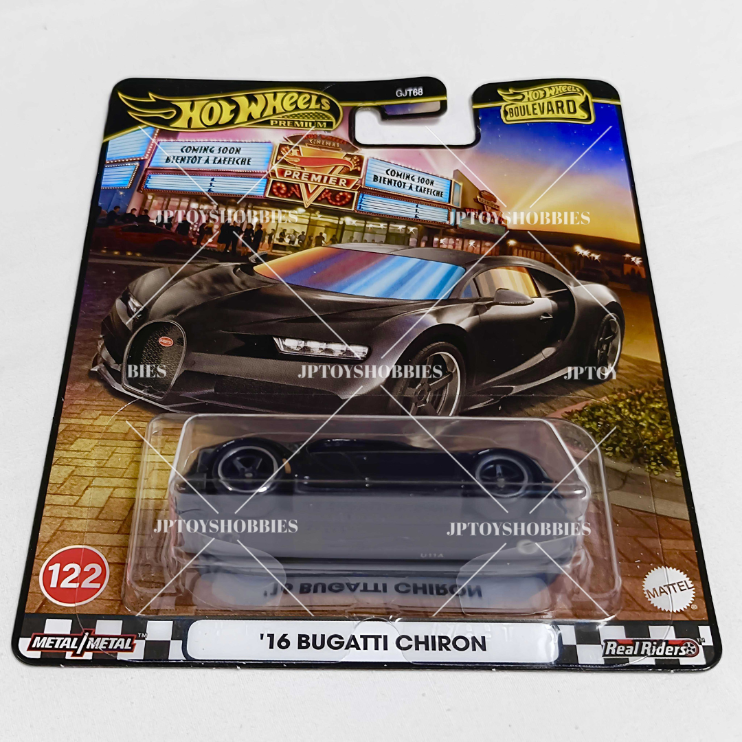 Hot Wheels Premium Boulevard '16 Bugatti Chiron【HBV040】