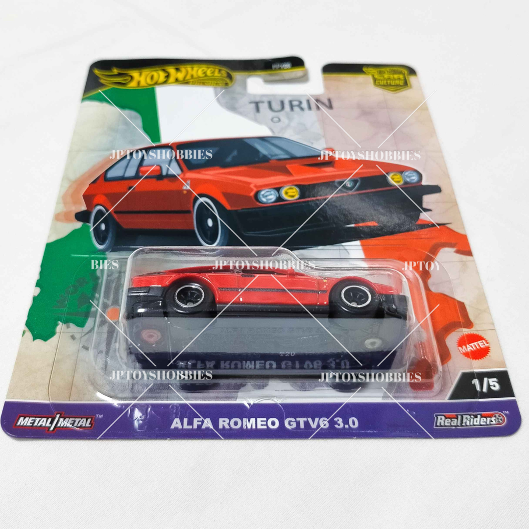 Hot Wheels Car Culture World Tour Alfa Romeo GTV6 3.0【HWT004】