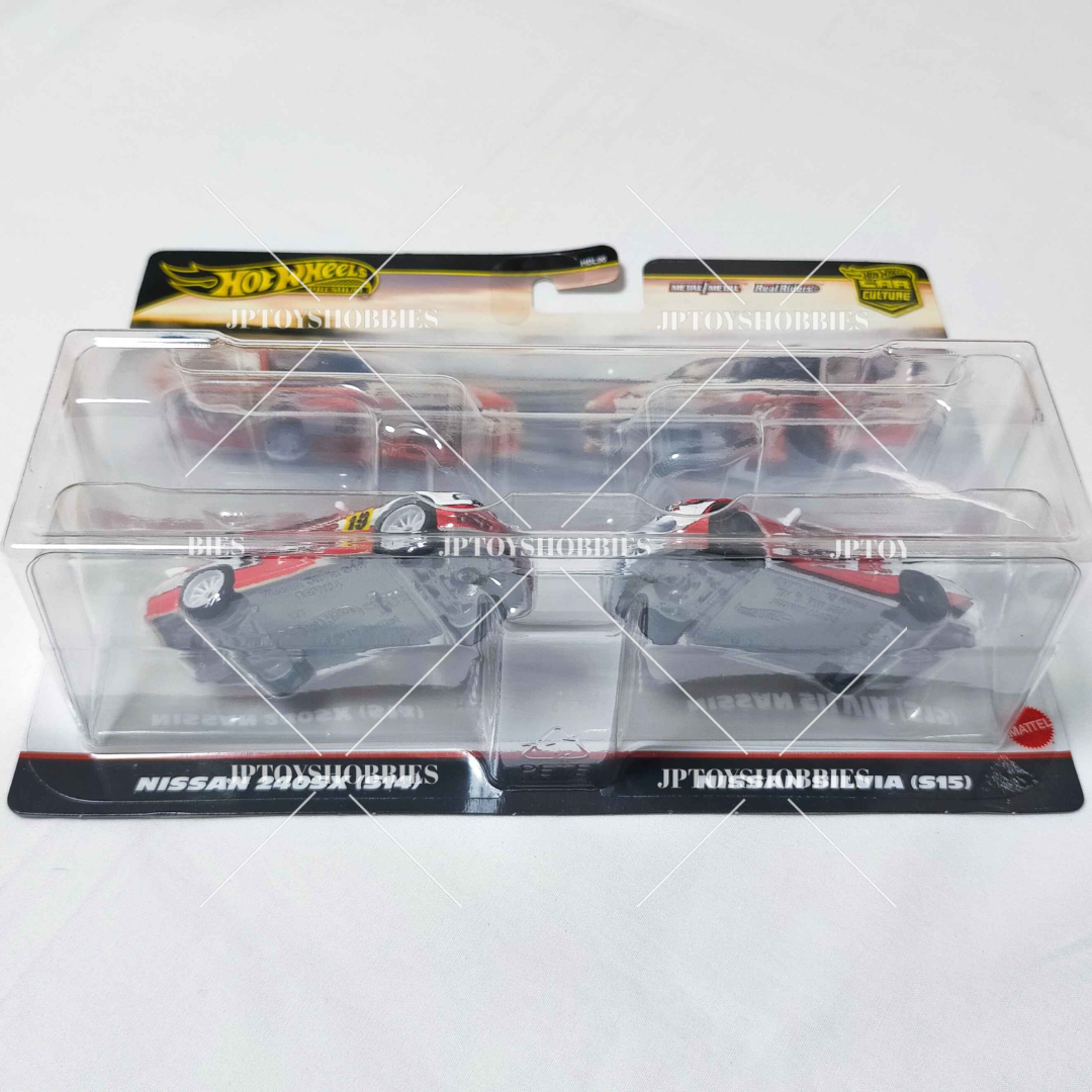 Hot Wheels Premium 2 Pack Nissan 240SX S14 Nissan Silvia S15【H2P014】