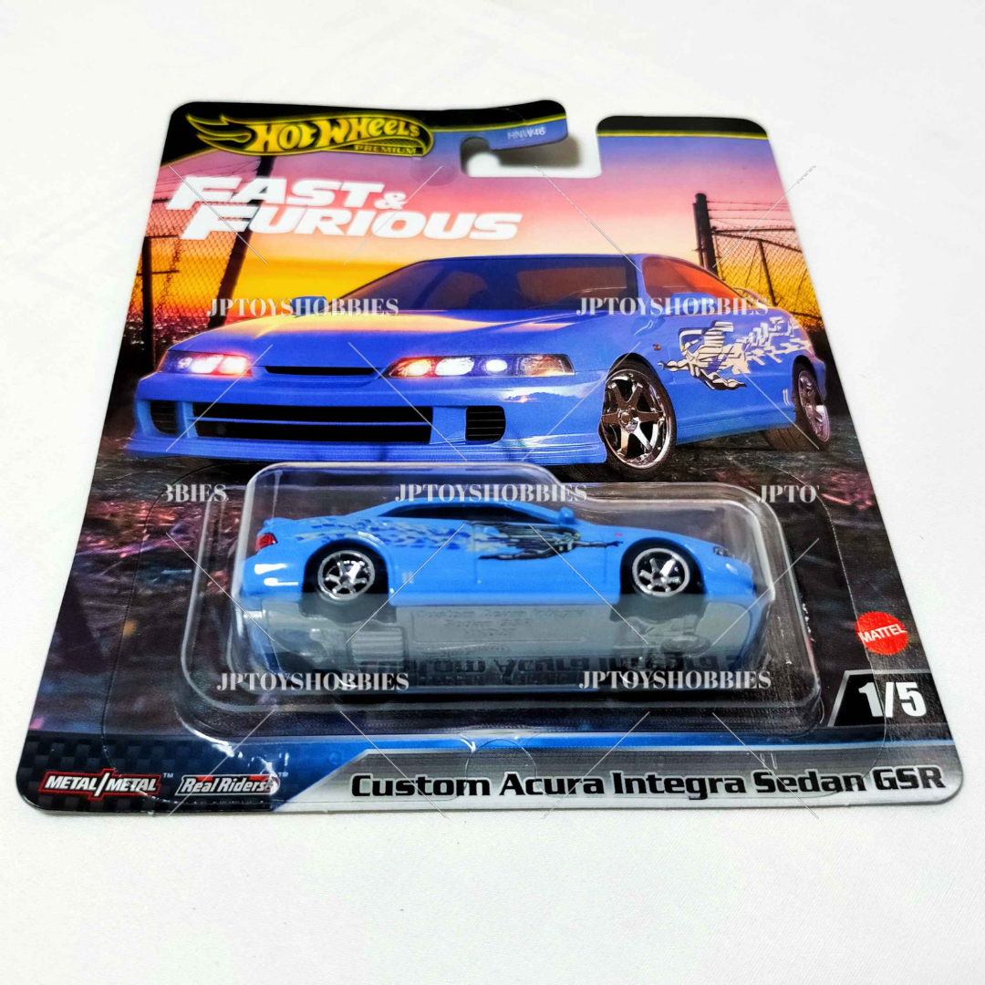 Hot Wheels Fast & Furious Custom Acura Integra Sedan GSR【HFF014】