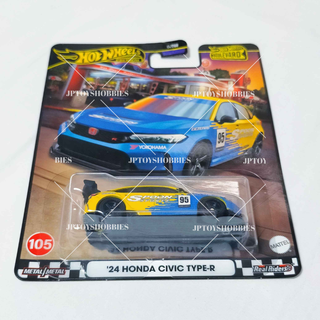 Hot Wheels Premium Boulevard ’24 HONDA CIVIC TYPE-R【HBV017】