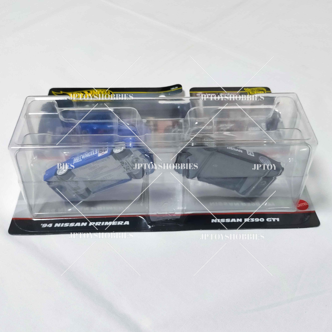 Hot Wheels Premium 2 Pack ’94 NISSAN PRIMERA NISSAN R390 GT1【H2P013】