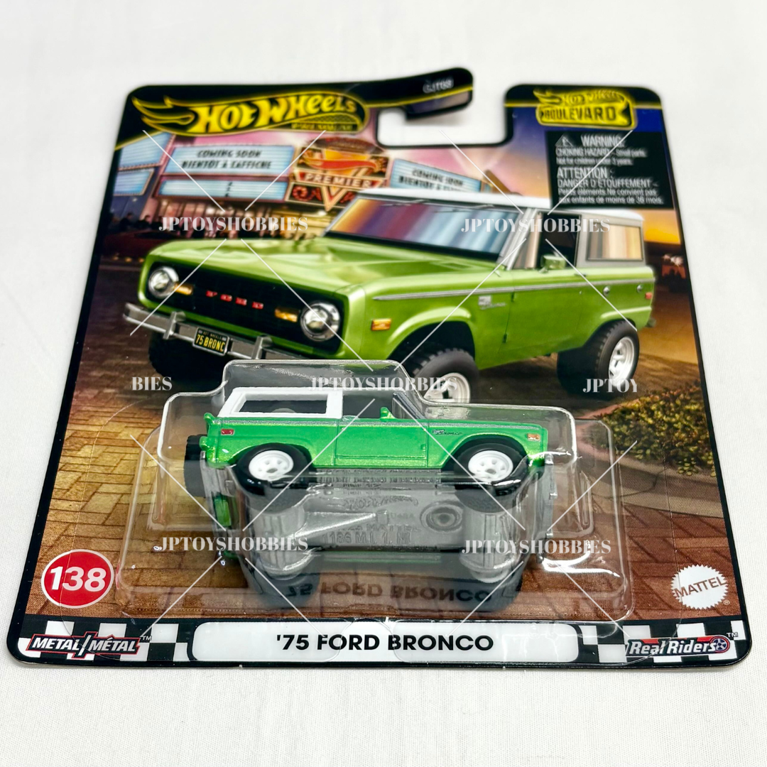 Hot Wheels Premium Boulevard '75 Ford Bronco【HBV053】