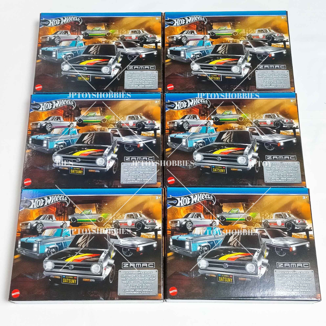 Hot Wheels Zamac Box Set Multi 6 Pack【HWZ004】