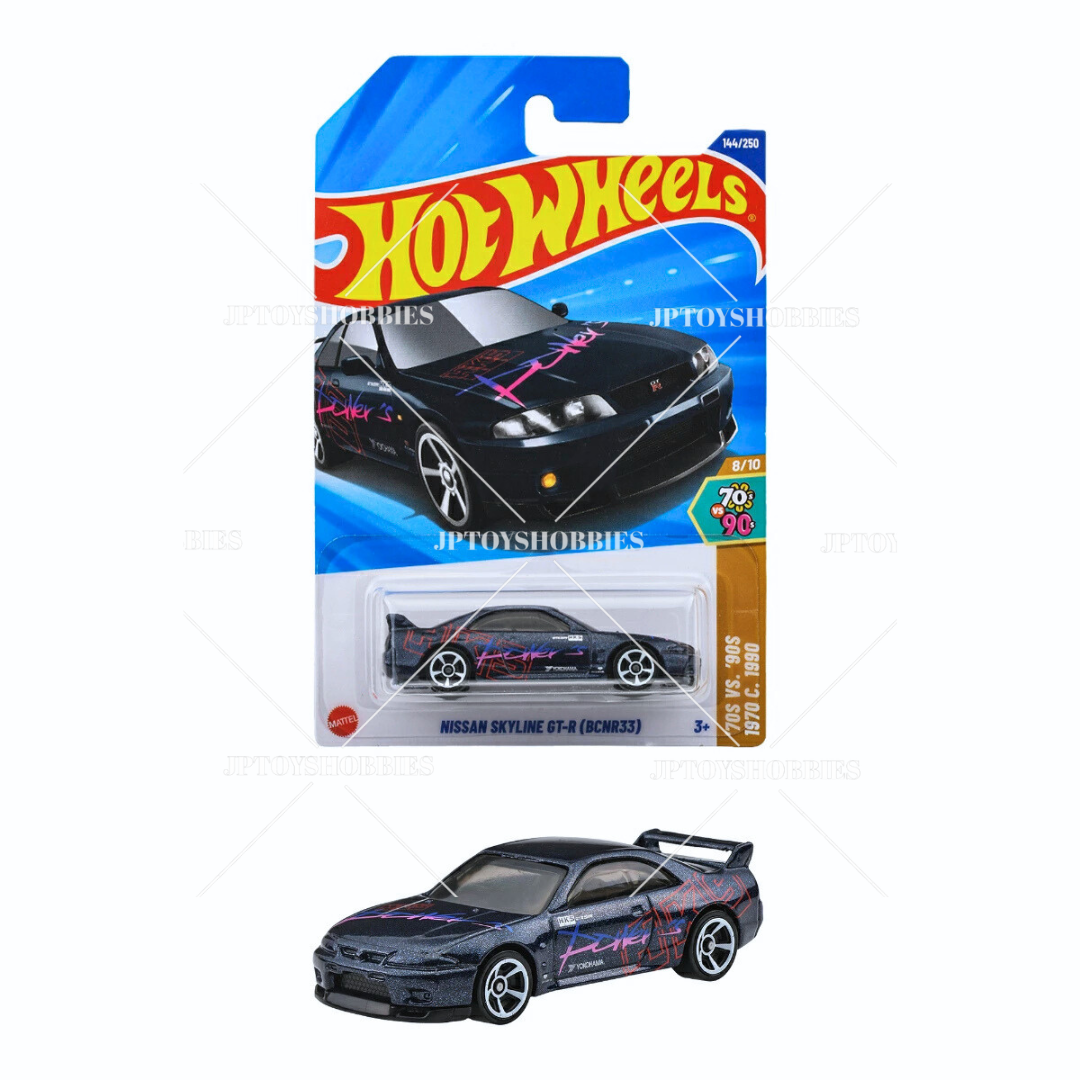 PSL 2025 Hot Wheels Nissan Skyline GT-R (BCNR33) - Lot of 12【HWB061】