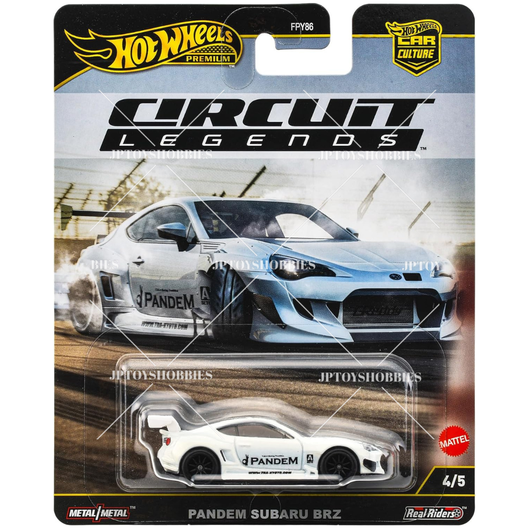 PSL 2025 Hot Wheels Premium Car Culture Circuit Legends Pandem Subaru BRZ【HCL004】
