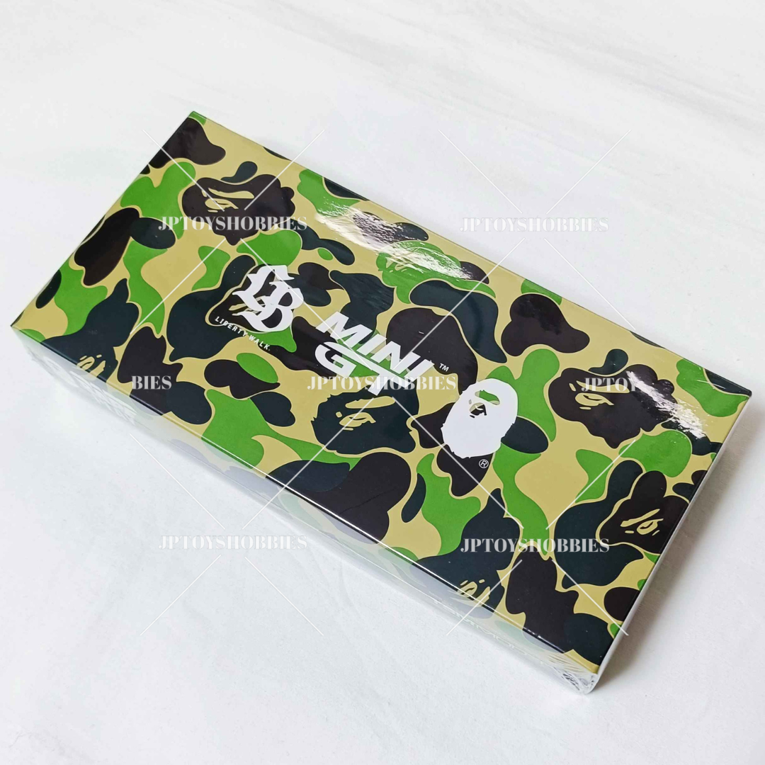 MINI GT × BAPE × LBWK Nissan Silvia GT-R Kenmeri Silhouette ER34 set of 4【MGL001】