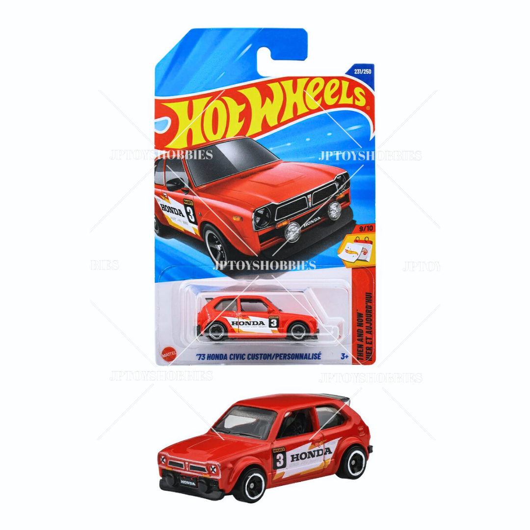 PSL 2025 Hot Wheels '73 Honda Civic Custom - Lot of 12【HWB062】