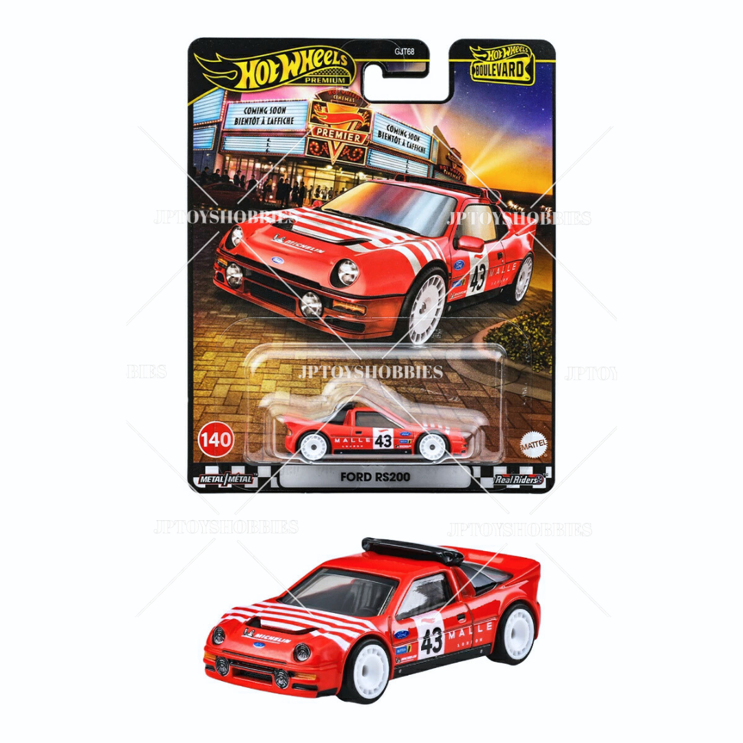 PSL 2025 Hot Wheels Premium Boulevard Ford RS200【HBV054】