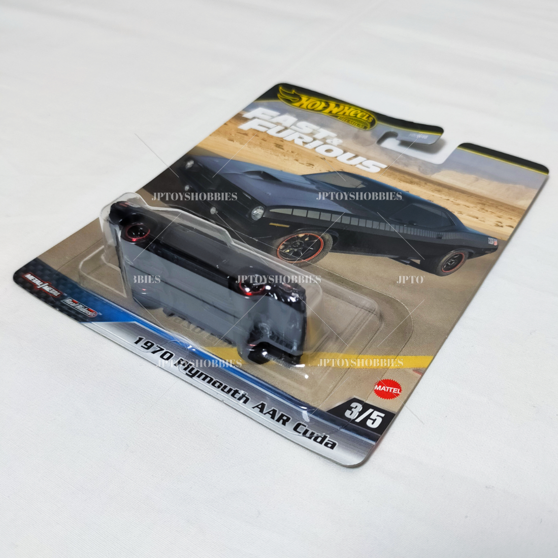 Hot Wheels Premium FAST & FURIOUS A Case 1970 Plymouth AAR Cuda【HFF005】
