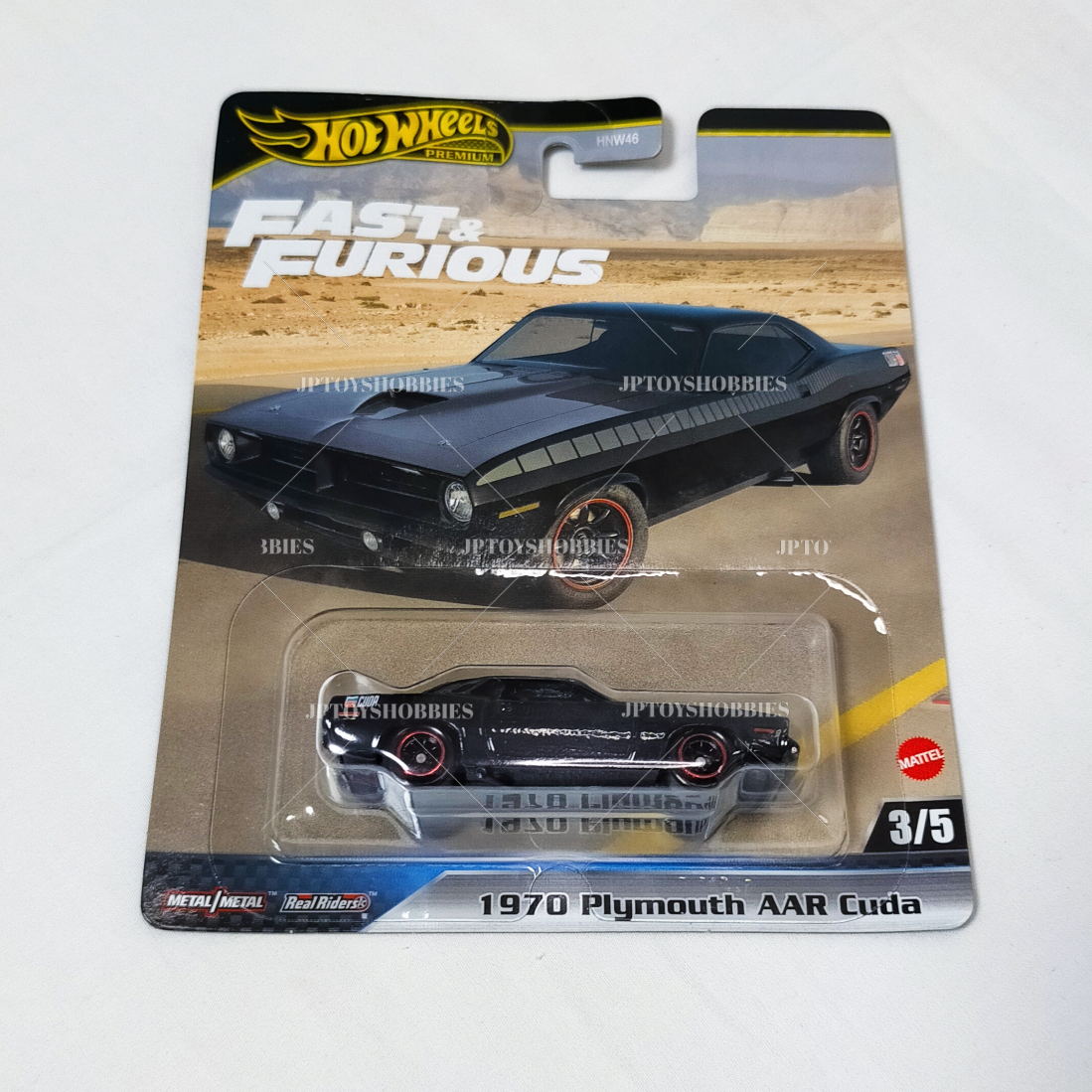 Hot Wheels Premium FAST & FURIOUS A Case 1970 Plymouth AAR Cuda【HFF005】