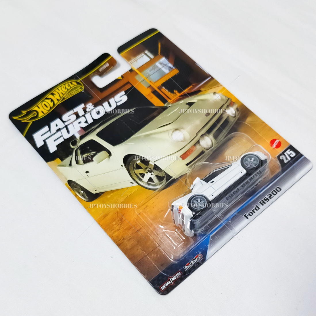 Hot Wheels Premium FAST & FURIOUS A Case FORD RS200【HFF004】