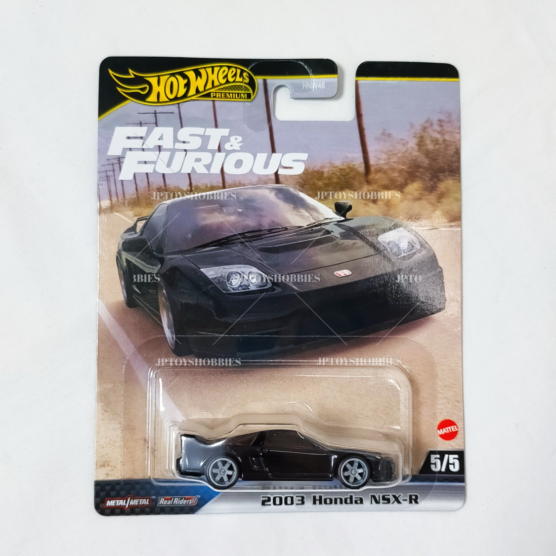 Hot Wheels Premium FAST & FURIOUS A Case 2003 Honda NSX-R【HFF003】