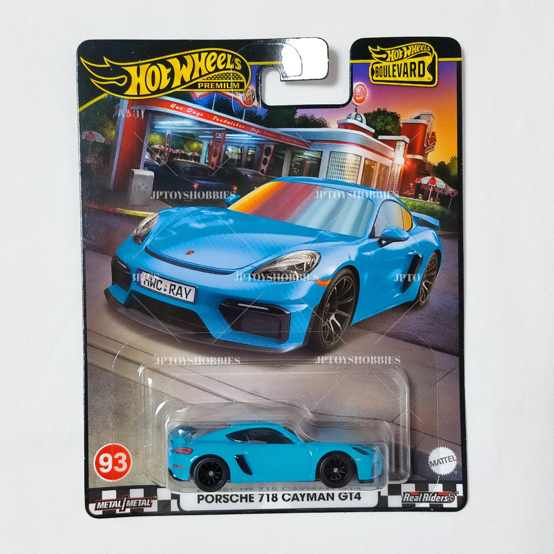 Hot Wheels Boulevard Porsche 718 Cayman GT4【HBV009】
