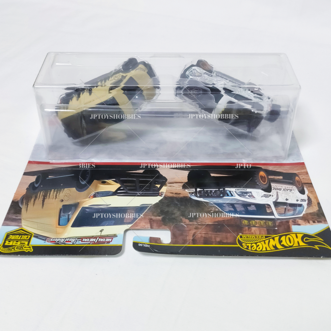 Hot Wheels Premium 2 Pack Mercedes-Benz Sprinter Tourer / '05 Toyota Land Cruiser Prado【H2P008】