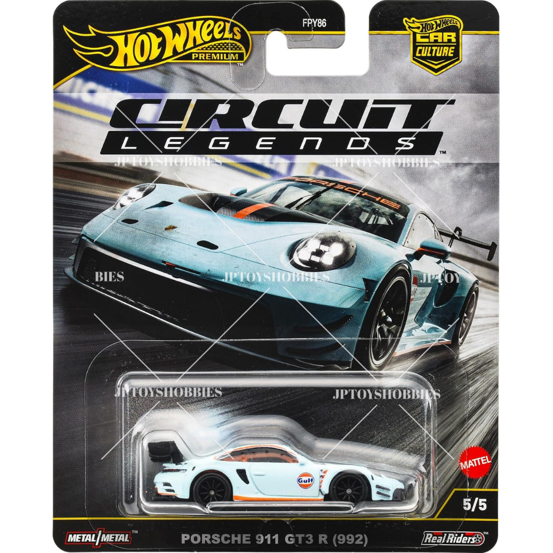 PSL 2025 Hot Wheels Premium Car Culture Circuit Legends Mix - Complete Set of 5