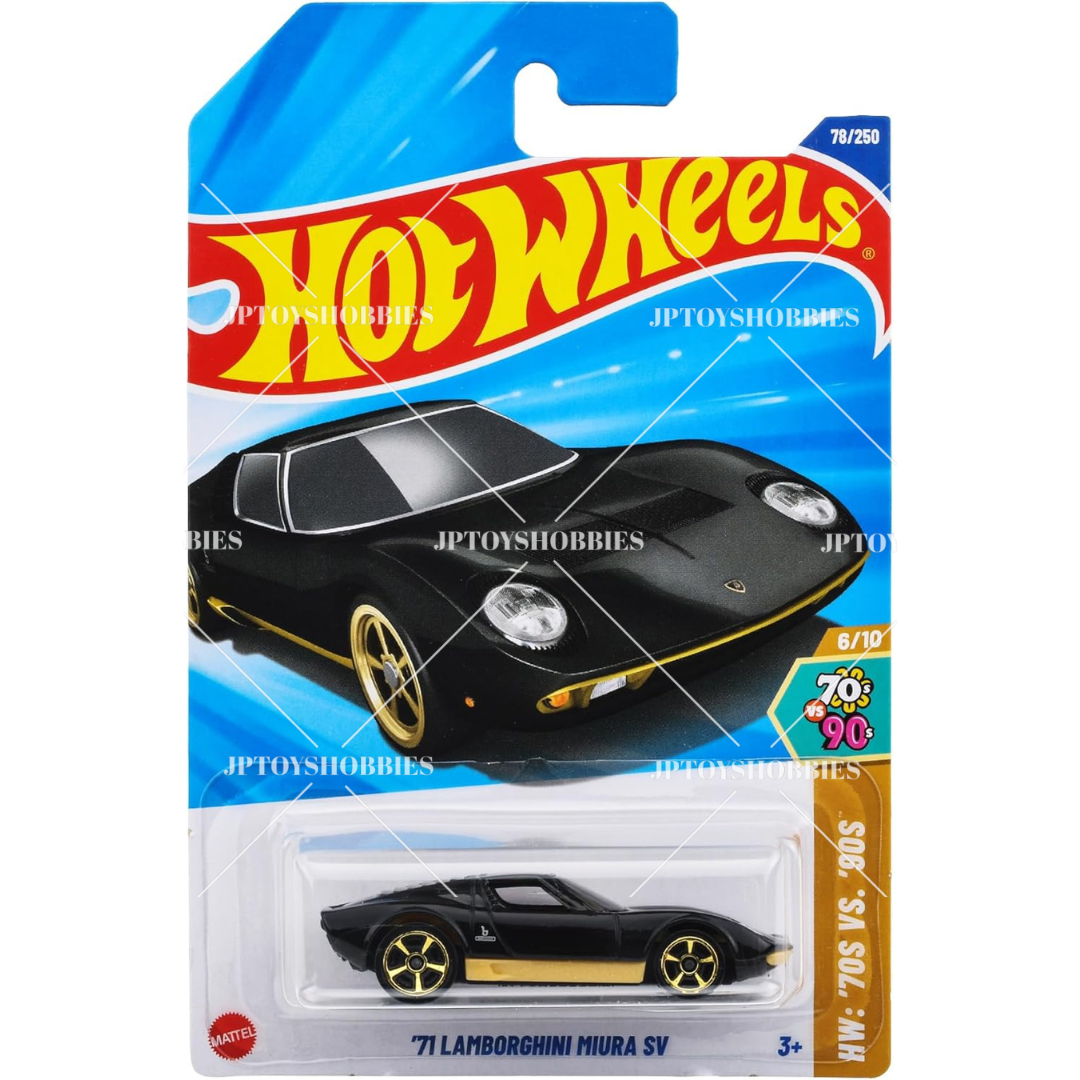 PSL 2025 Hot Wheels '71 Lamborghini Miura SV - Lot of 12【HWB056】
