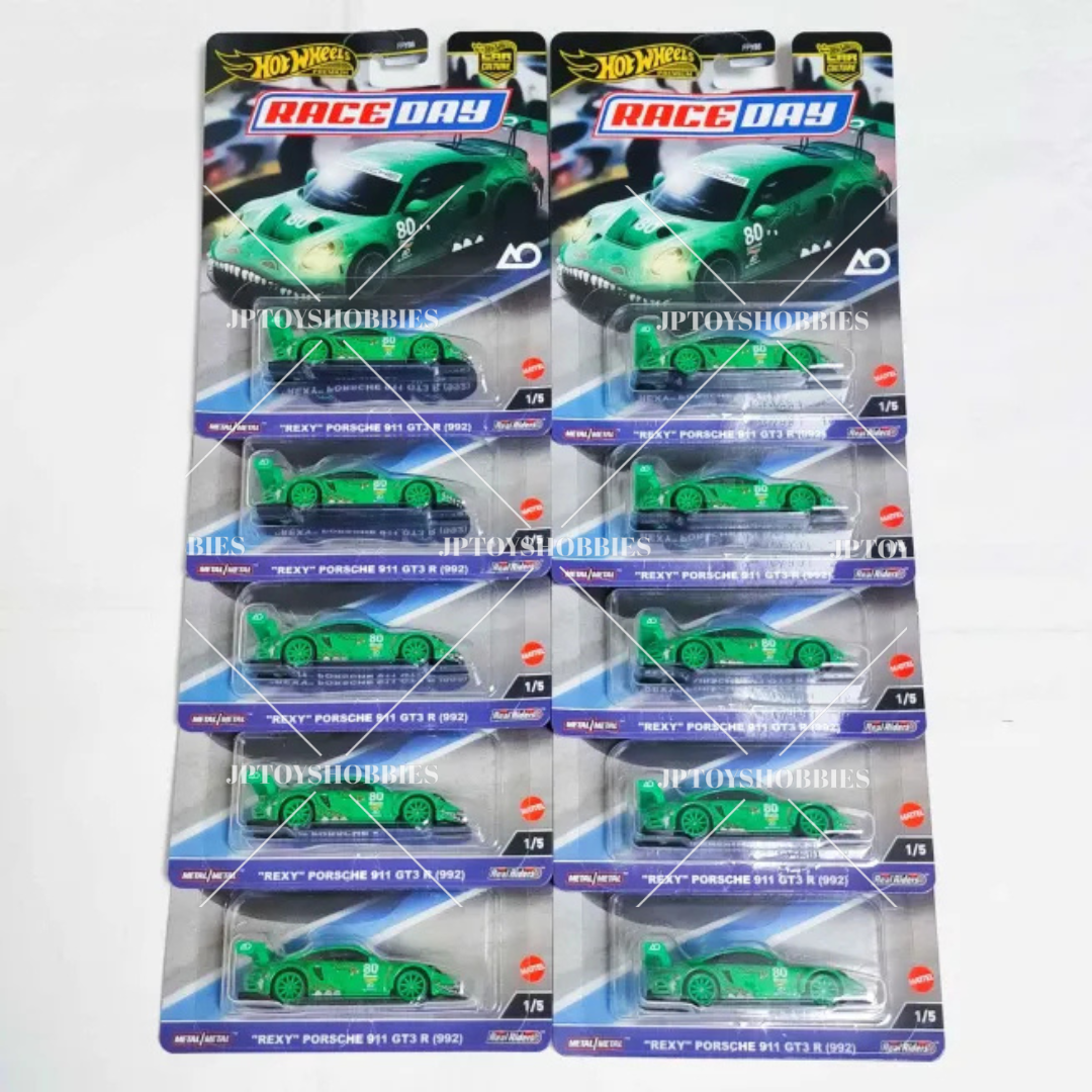 Hot Wheels Premium Car Culture Race Day Rexy Porsche 911 GT3 R 992【HRD001】