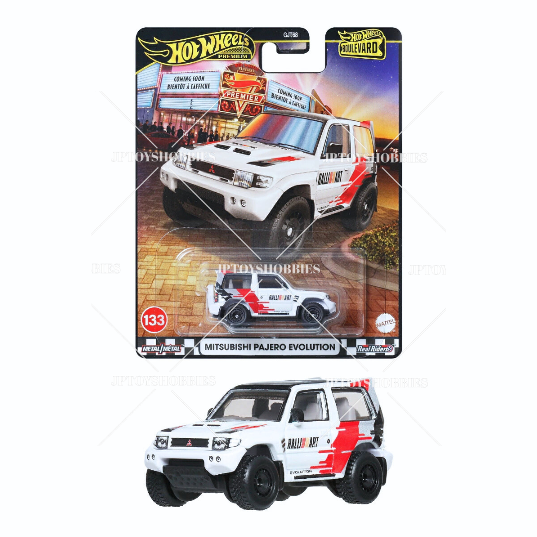 PSL 2025 Hot Wheels Premium Boulevard Mitsubishi Pajero Evolution【HBV048】