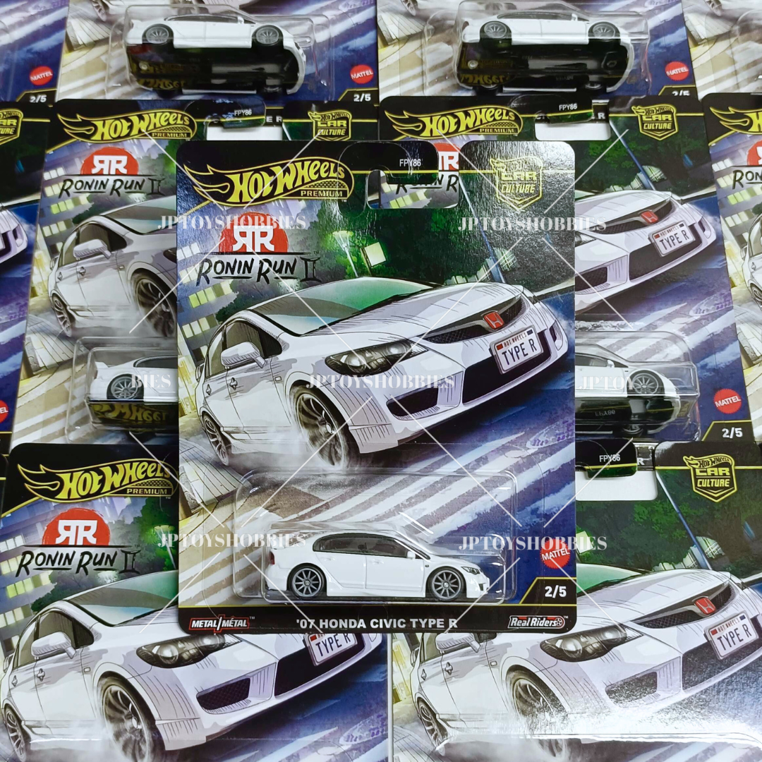 Hot Wheels Premium Car Culture RONIN RUN II '07 Honda Civic Type R