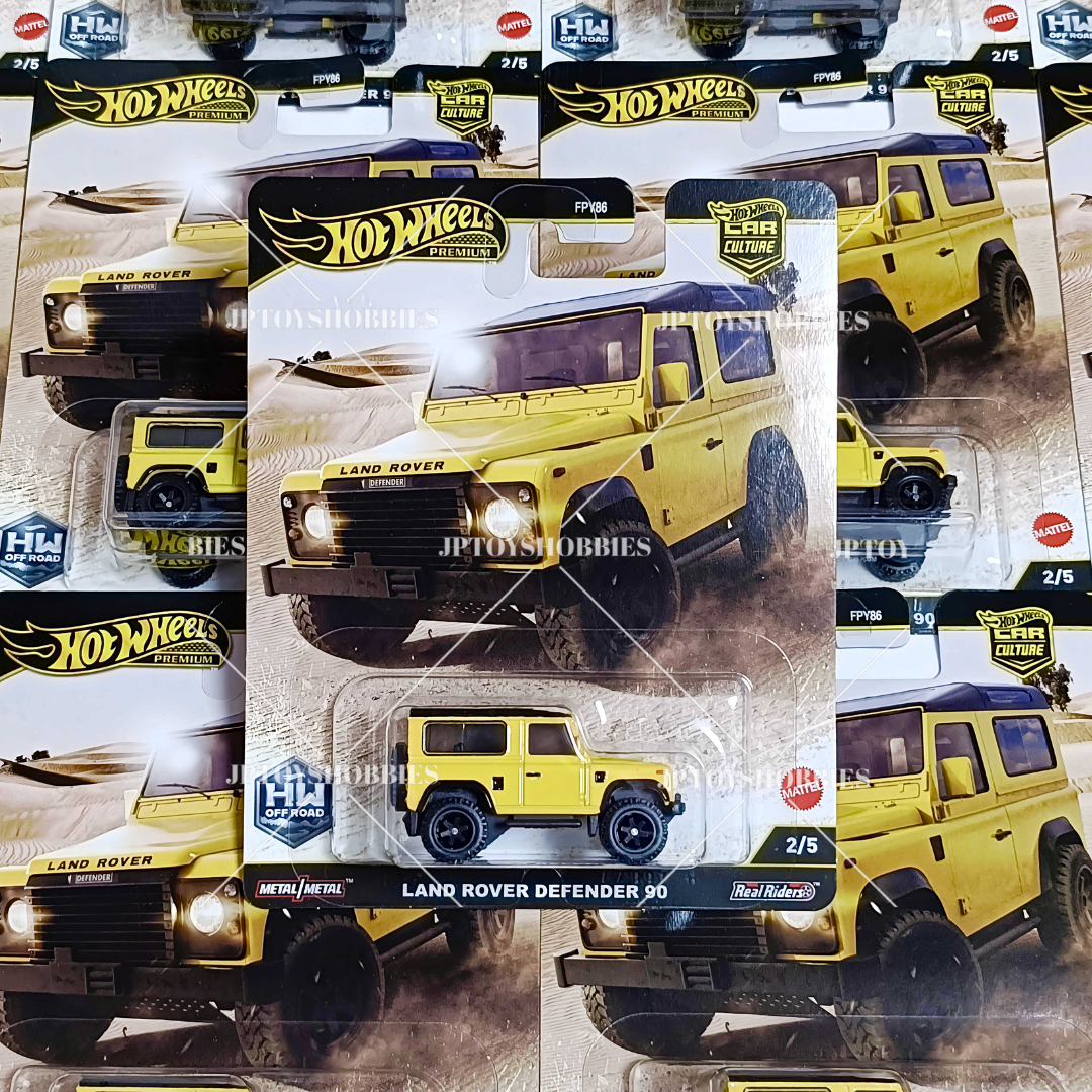 Hot Wheels Premium Car Culture Off Road Land Rover Defender 90【HOR010】