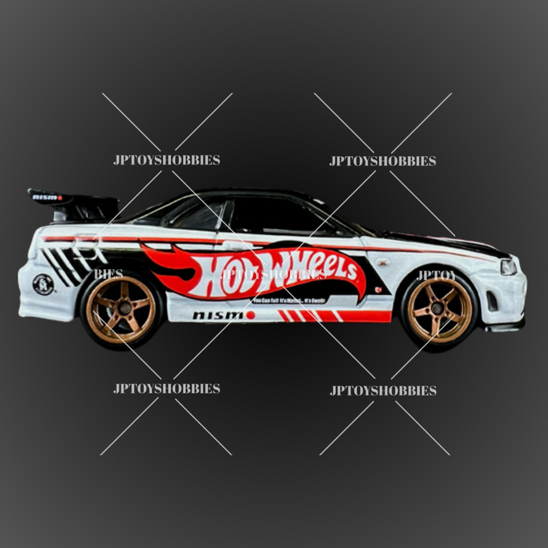 HOT WHEELS 2025 JAPAN CONVENTION NISSAN SKYLINE GT-R (BNR34) Right Side【HWL006】