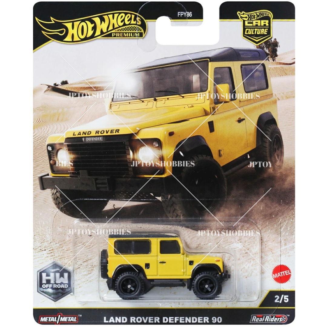 PSL 2025 Hot Wheels Premium Car Culture Off Road Mix - Complete Set of 5