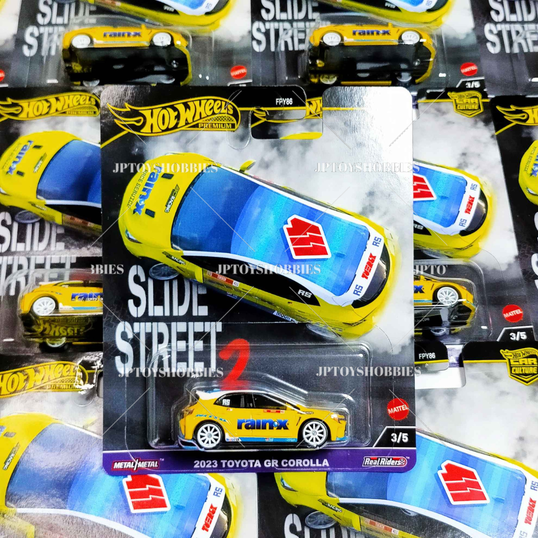 Hot Wheels Car Culture Slide Street 2023 Toyota GR Corolla【HSS001 Hot Wheels Car Culture Slide Street 2023 Toyota GR Corolla【HSS001