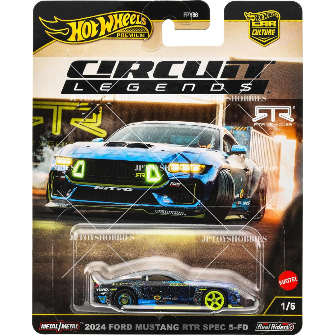 PSL 2025 Hot Wheels Premium Car Culture Circuit Legends Mix - Complete Set of 5