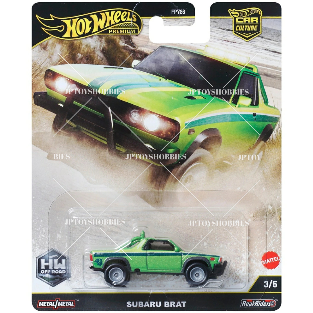 PSL 2025 Hot Wheels Premium Car Culture Off Road Mix - Complete Set of 5