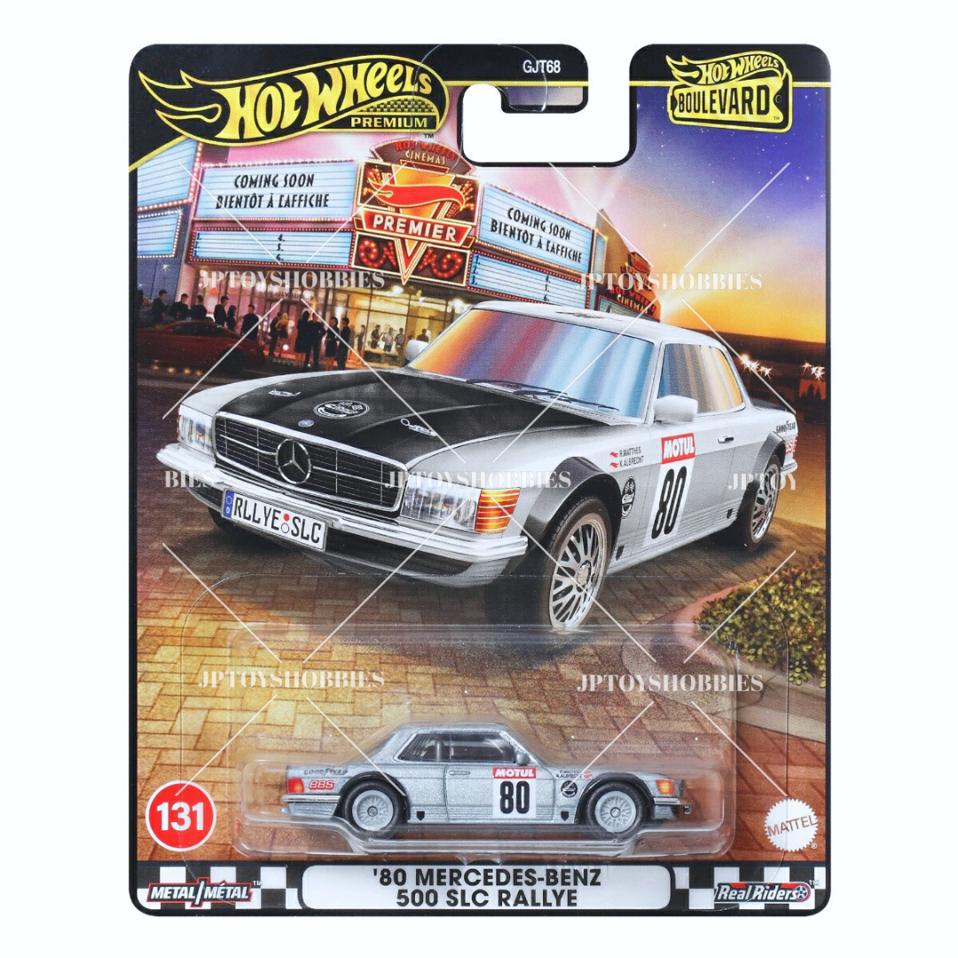 PSL 2025 Hot Wheels Premium Boulevard'80 Mercedes-Benz 500 SLC Rallye【HBV046】