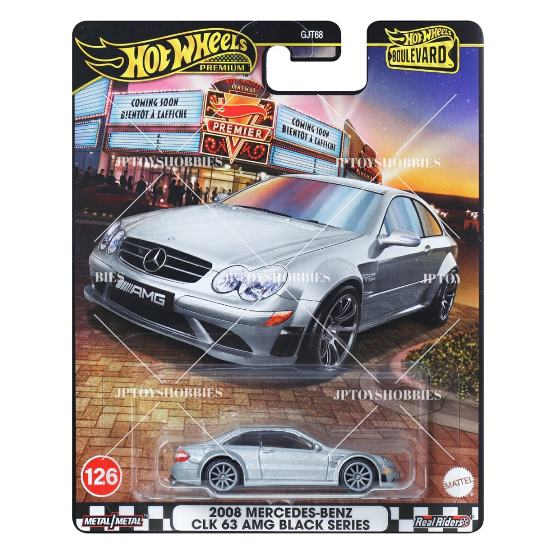 PSL 2025 Hot Wheels Premium Boulevard 2008 Mercedes-Benz CLK 63 AMG Black Series【HBV041】