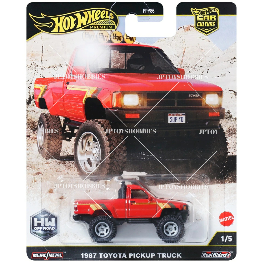 PSL 2025 Hot Wheels Premium Car Culture Off Road Mix - Complete Set of 5