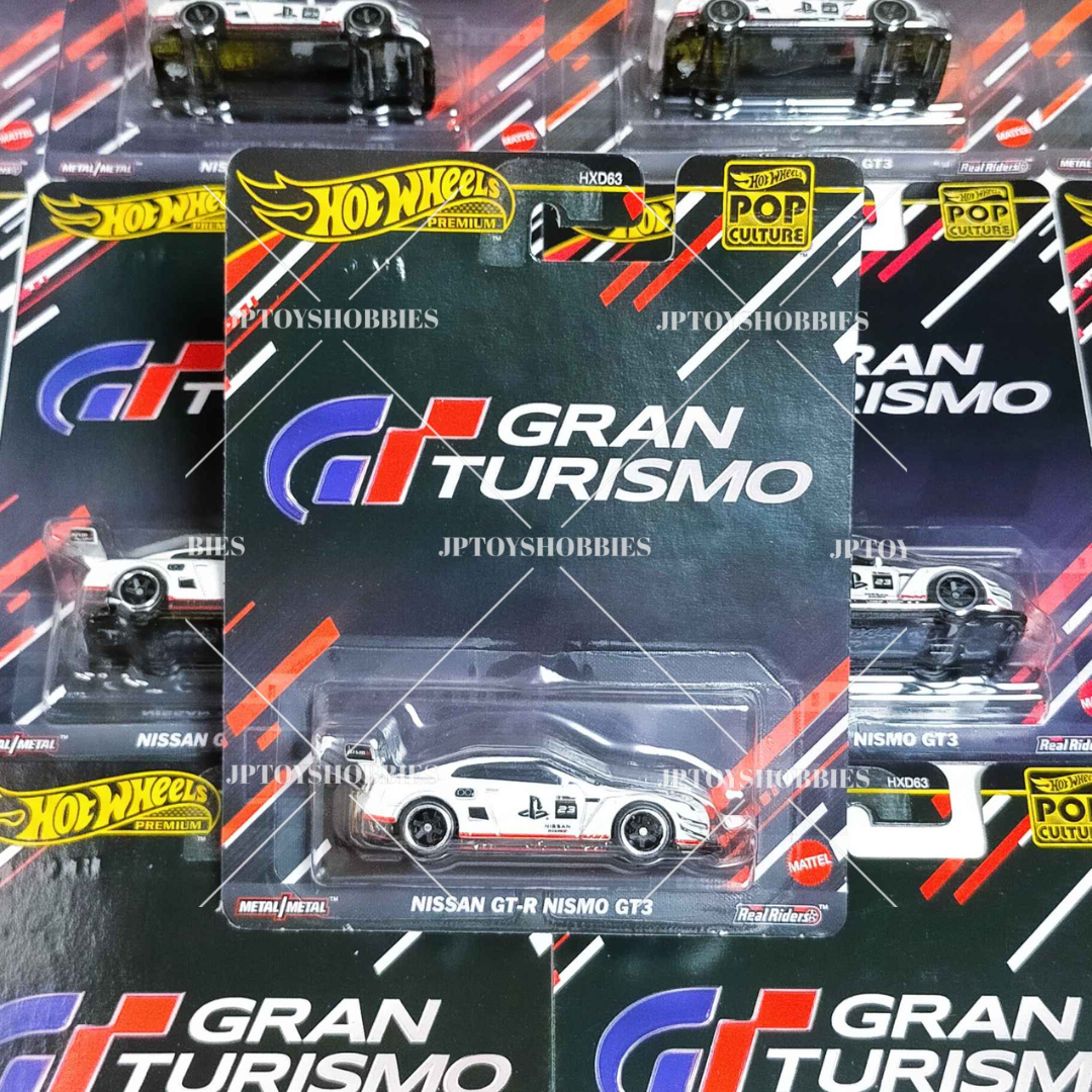 Hot Wheels Pop Culture Gran Turismo - Nissan GT-R Nismo GT3【HGT002】