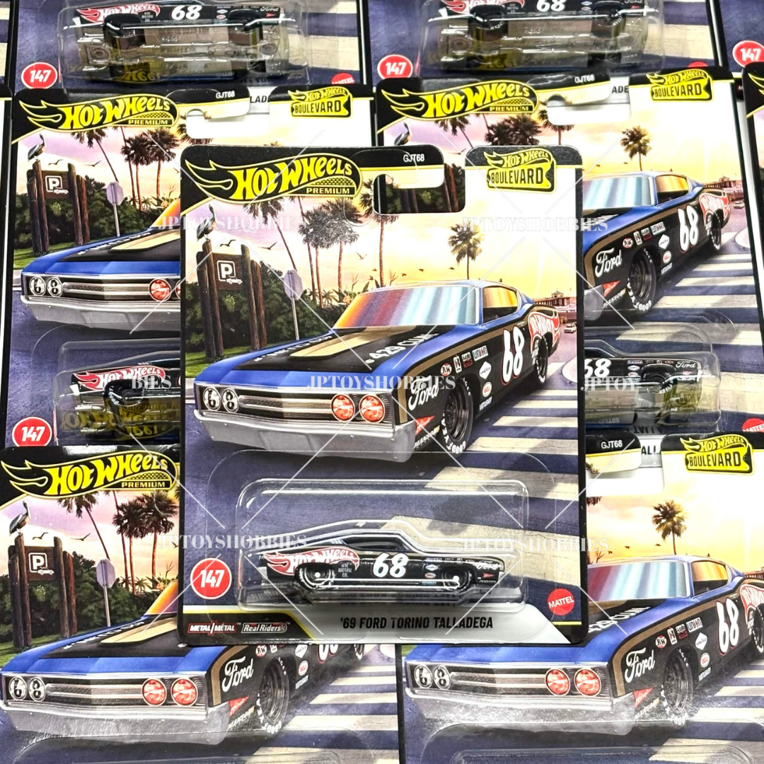 Hot Wheels Premium Boulevard '69 Ford Torino Talladega【HBV062