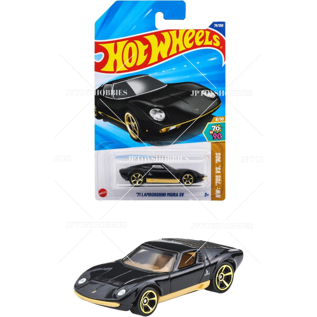PSL 2025 Hot Wheels '71 Lamborghini Miura SV - Lot of 12【HWB056】