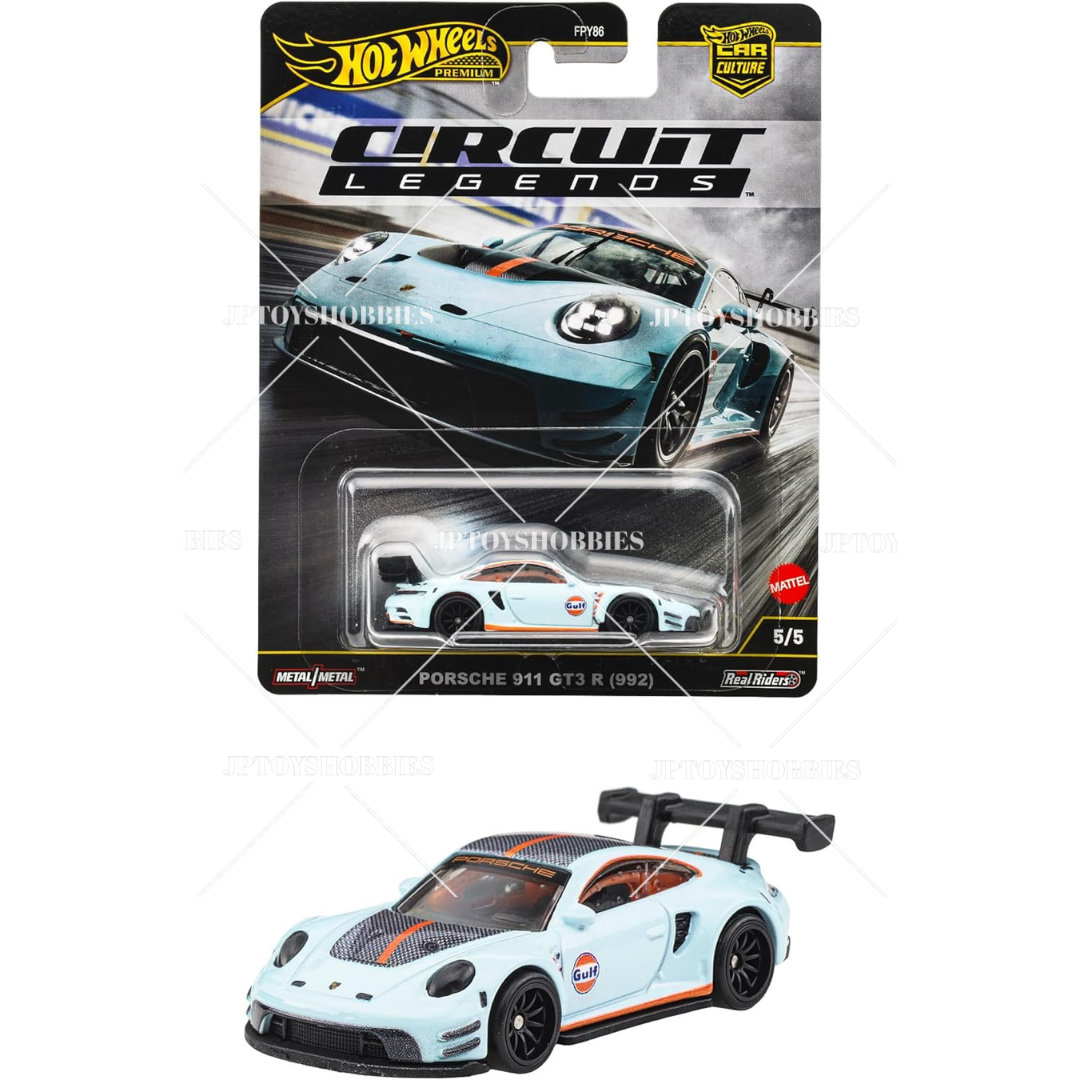 PSL 2025 Hot Wheels Premium Car Culture Circuit Legends Porsche 911 GT3 R (992)【HCL005】