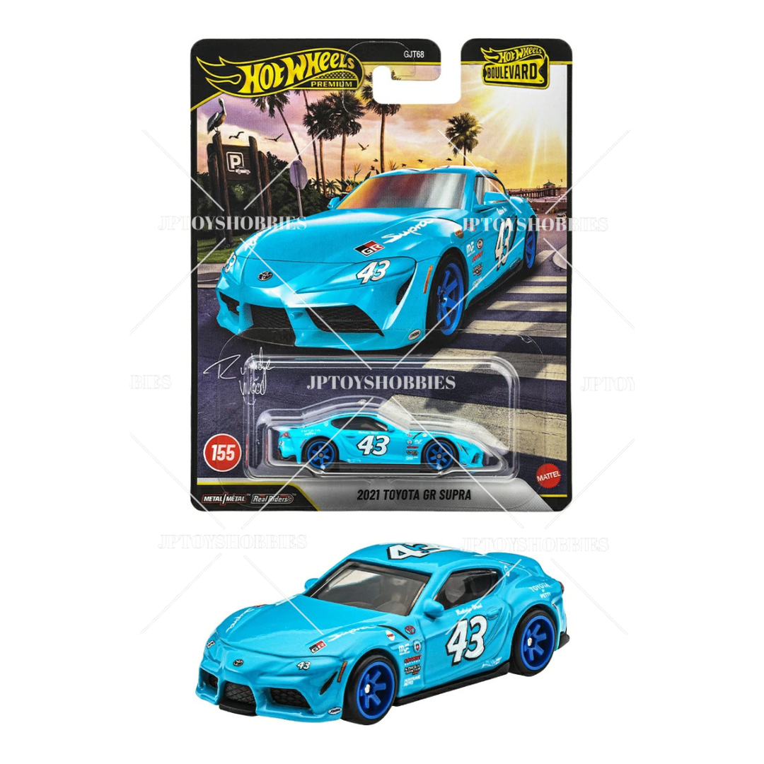 Hot Wheels Premium Boulevard 2021 Toyota GR Supra【HBV070】