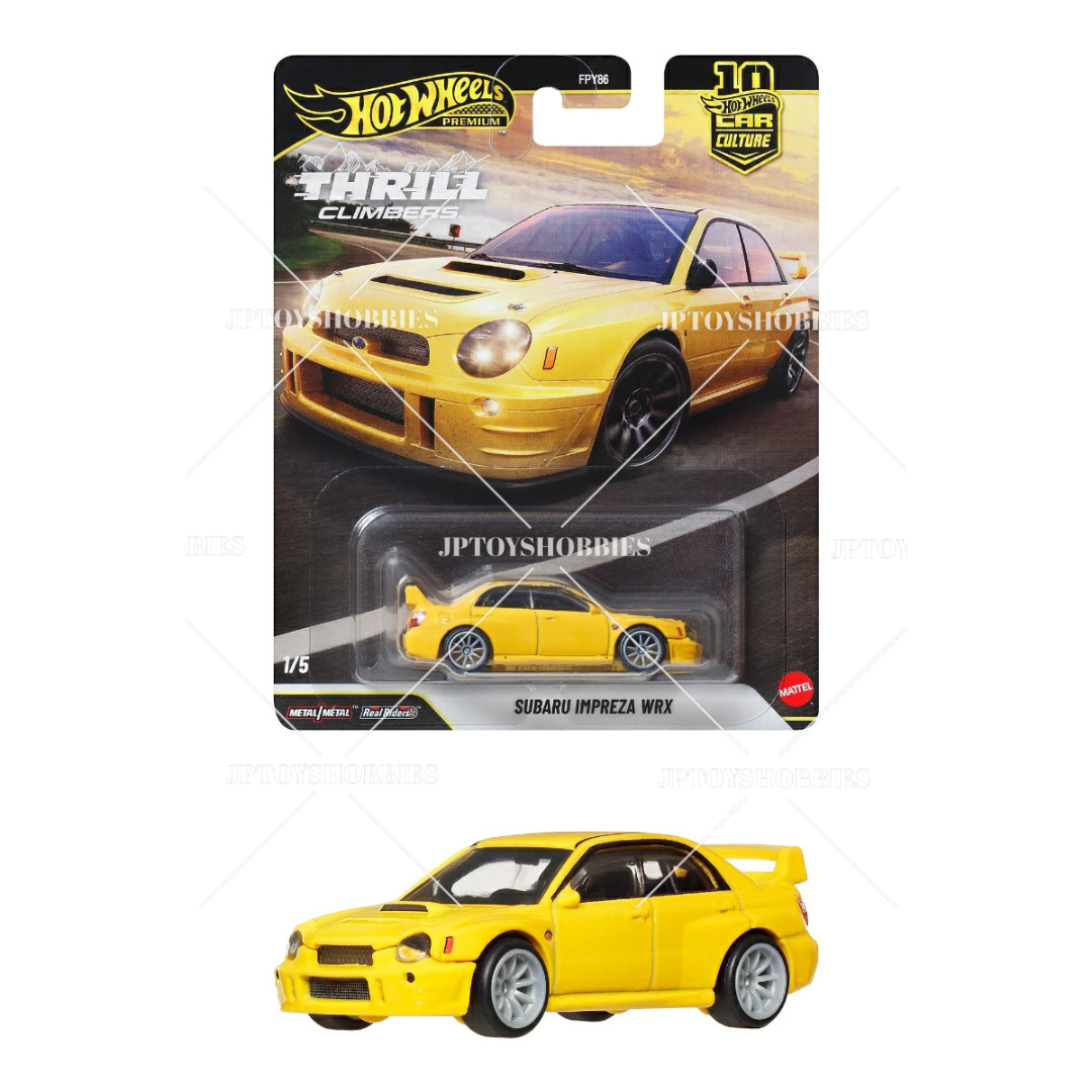 Hot Wheels Premium Car Culture Thrill Climbers Subaru Impreza WRX【HTC004】