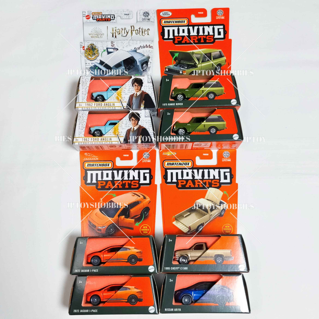 Matchbox Moving Parts Assortment - Set of 8 【MBX002】