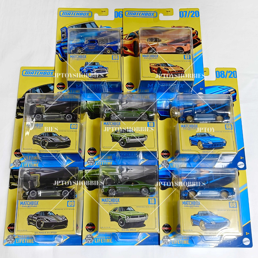 Matchbox Collectors Assortment - Set of 8 / GBJ48-987B【MBX017】